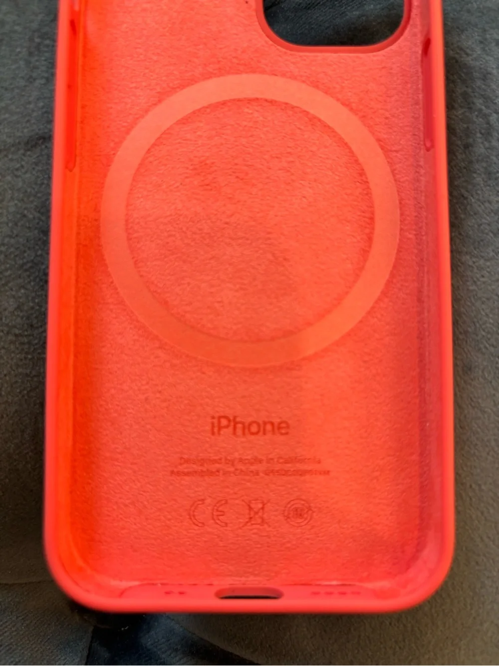 Apple Silicone iPhone Case with MagSafe - Pink Citrus iPhone 12 mini